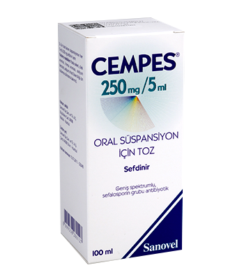 CEMPES 250 MG 5ML 100 ML ORAL SUSPANSIYON ICIN TOZ 20382