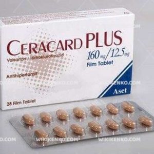 CERACARD PLUS 80 /12,5 MG 28 FILM KAPLI TABLET 1 CERACARD PLUS 80 125 MG 28 FILM KAPLI TABLET 28339