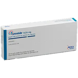 CETROTIDE 0,25 MG 1 FLAKON 1 CETROTIDE 025 MG 1 FLAKON 20397