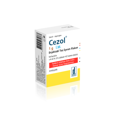 CEZOL IM/IV 500 MG 1 FLAKON 1 CEZOL IM IV 500 MG 1 FLAKON 28361