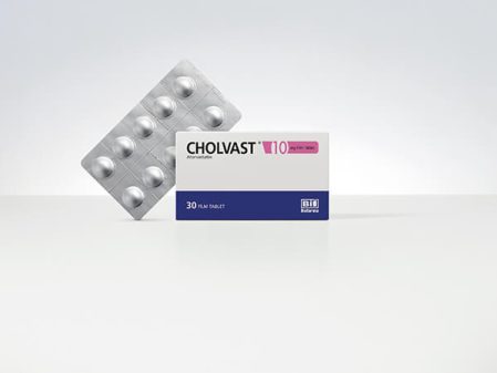 CHOLVAST 10 MG 30 FILM KAPLI TABLET 1 CHOLVAST 10 MG 30 FILM KAPLI TABLET 20406