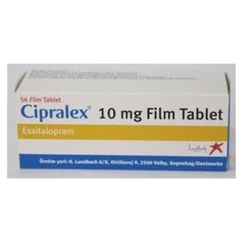 CIPRALEX 10 MG 56 TABLET 1 CIPRALEX 10 MG 56 TABLET 20437