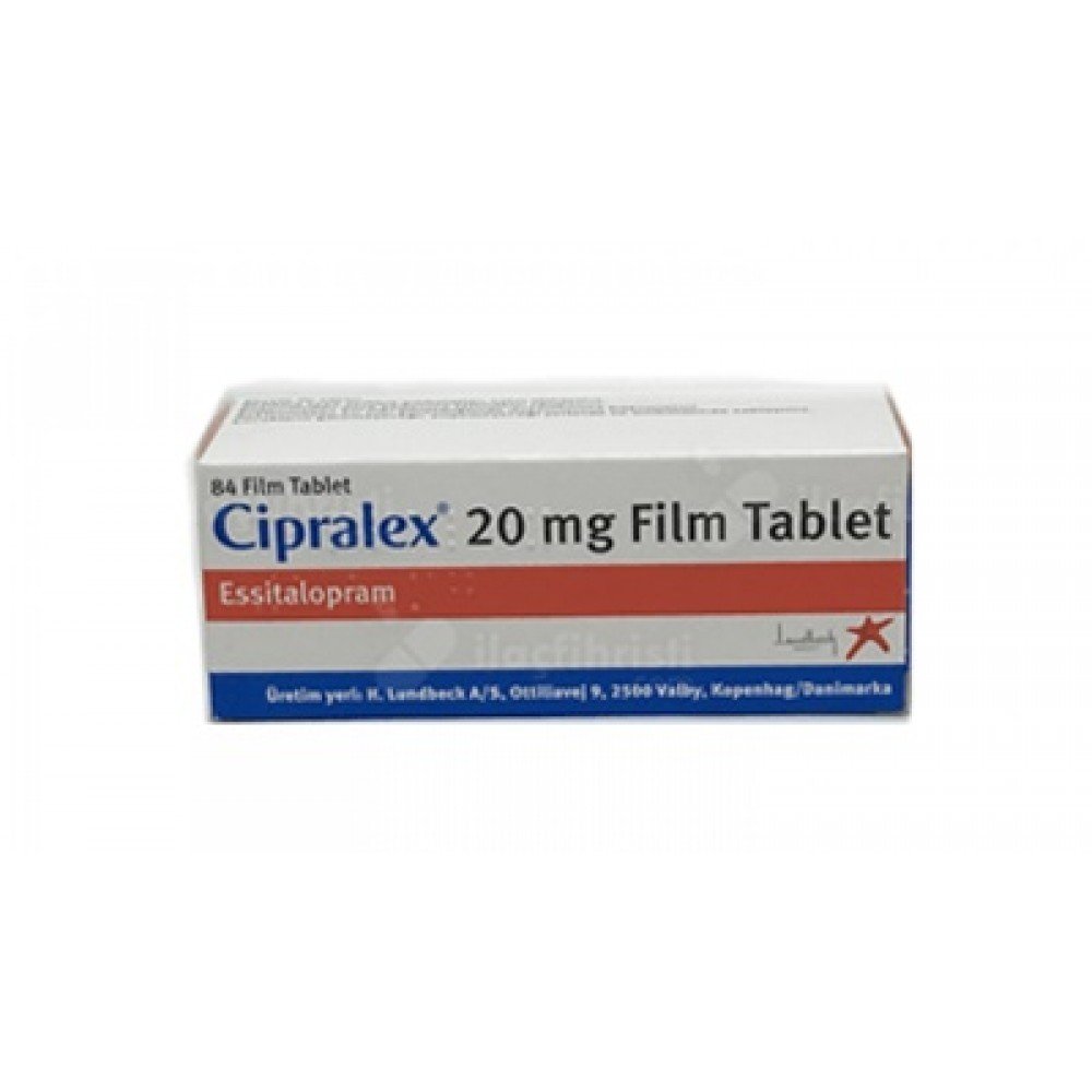 CIPRALEX 20MG 84 FILM TABLET 1 CIPRALEX 20MG 84 FILM TABLET 20441