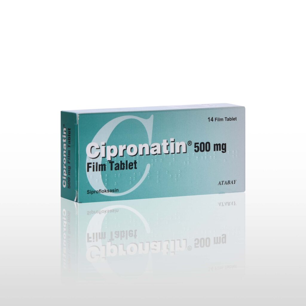 CIPRONATIN 500 MG 14 TABLET 1 CIPRONATIN 500 MG 14 TABLET 20448