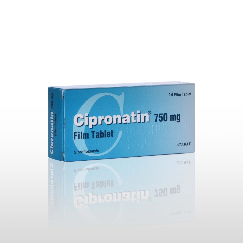 CIPRONATIN 750 MG 14 TABLET 1 CIPRONATIN 750 MG 14 TABLET 20449