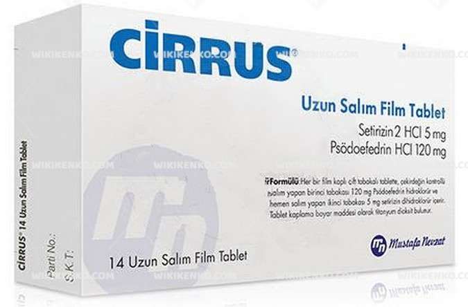 CIRRUS UZUN SALIM 14 FILM TABLET 1 CIRRUS UZUN SALIM 14 FILM TABLET 28422