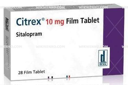 CITREX 10 MG 28 FILM TABLET 1 CITREX 10 MG 28 FILM TABLET 28451