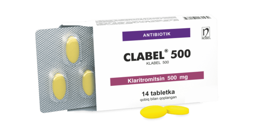 CLABEL 500 MG 14 FILM TABLET 1 CLABEL 500 MG 14 FILM TABLET 28459