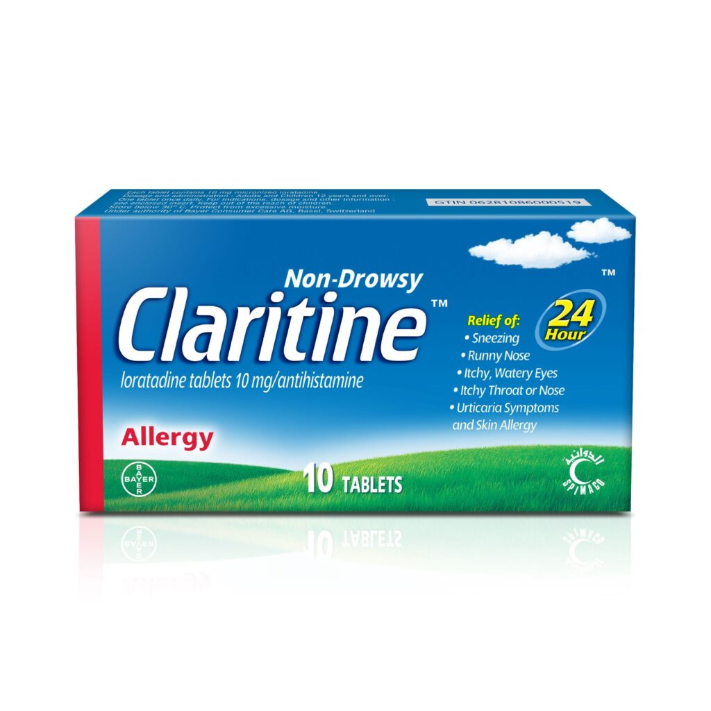 CLARITINE 10 MG 20 TABLET 1 CLARITINE 10 MG 20 TABLET 20472