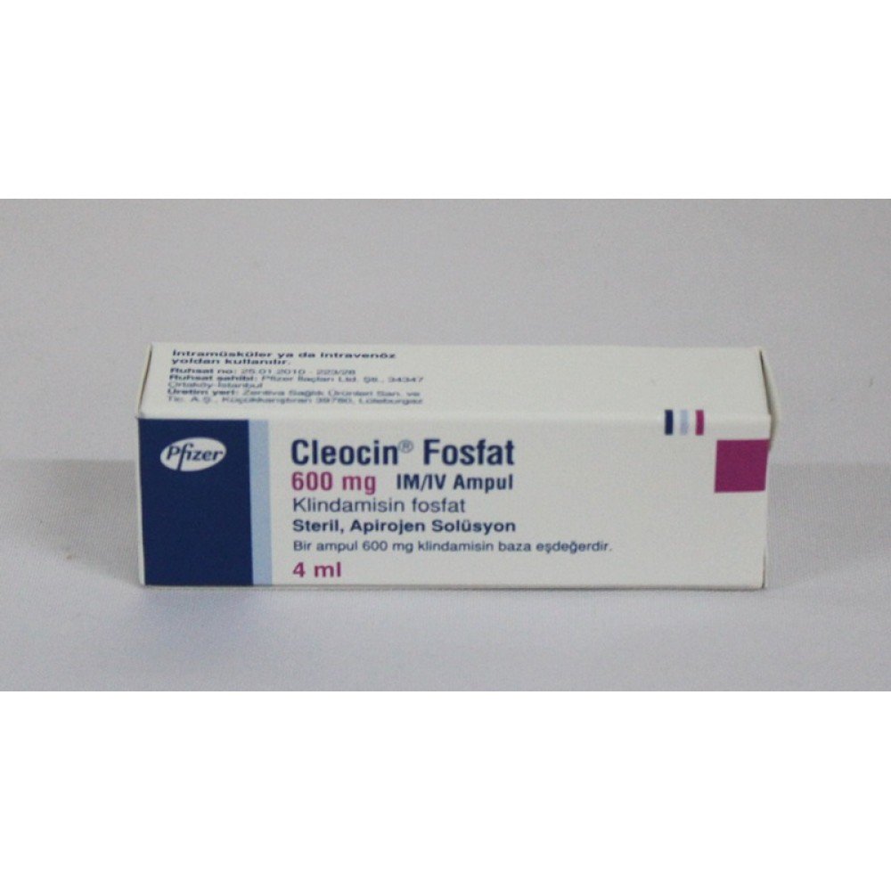 CLEOCIN FOSFAT 600 MG IM/IV 1 AMPUL 1 CLEOCIN FOSFAT 600 MG IM IV 1 AMPUL 28482