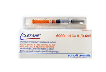 CLEXANE 6000 ANTI-XA IU/0,6 ML KULL.HAZIR ENJEKTOR 1 CLEXANE 6000 ANTI XA IU 06 ML KULL.HAZIR ENJEKTOR 28491