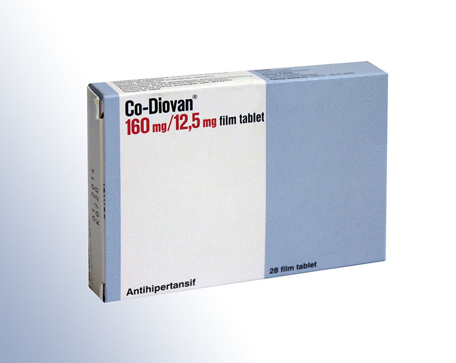 CO-DIOVAN 160/12,5 MG 28 FILM TABLET 1 CO DIOVAN 160 125 MG 28 FILM TABLET 20538