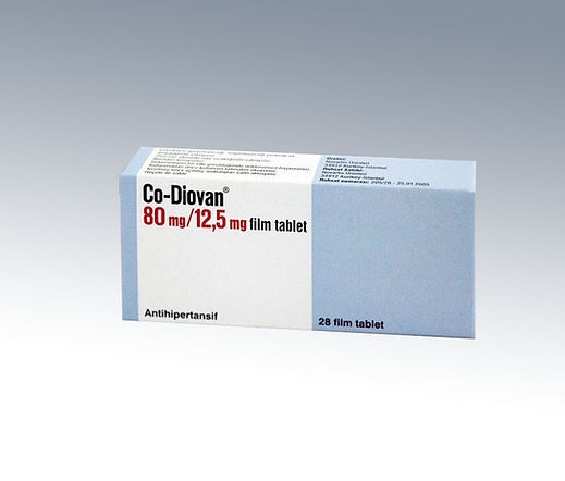 CO-DIOVAN 80/12,5 MG 28 FILM TABLET 1 CO DIOVAN 80 125 MG 28 FILM TABLET 20542