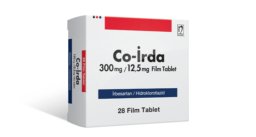 CO-IRDA 300 MG /12,5 MG 28 FILM TABLET 1 CO IRDA 300 MG 125 MG 28 FILM TABLET 20551