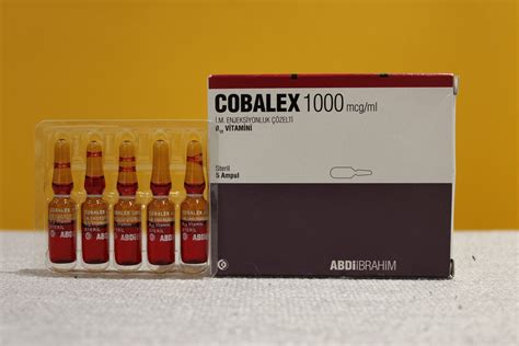 COBALEX 1000 MCG/1 ML IM 5 AMPUL 1 COBALEX 1000 MCG 1 ML IM 5 AMPUL 28517