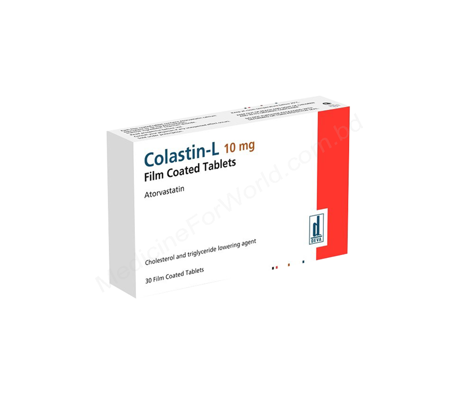 COLASTIN-L 10 MG 30 FILM TABLET 1 COLASTIN L 10 MG 30 FILM TABLET 20553