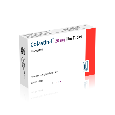 COLASTIN-L 20 MG 30 FILM TABLET 1 COLASTIN L 20 MG 30 FILM TABLET 20555
