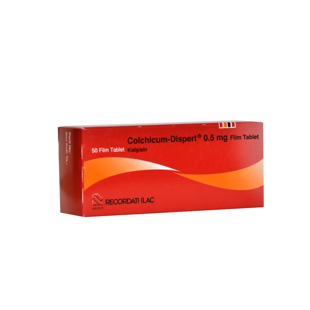 COLCHICUM DISPERT 0,5 MG 50 FILM TABLET 1 COLCHICUM DISPERT 05 MG 50 FILM TABLET 20559