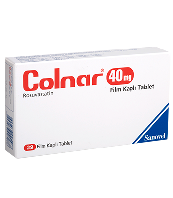 COLNAR 40 MG 28 FILM KAPLI TABLET 1 COLNAR 40 MG 28 FILM KAPLI TABLET 28559