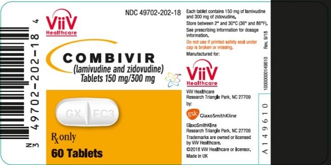 COMBIVIR 60 TABLET 1 COMBIVIR 60 TABLET 20581