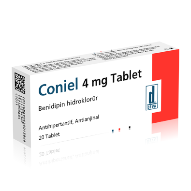 CONIEL 4 MG 20 TABLET 1 CONIEL 4 MG 20 TABLET 28599