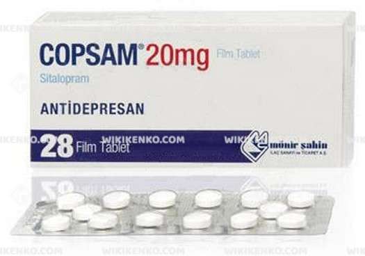COPSAM 20 MG 28 FILM TABLET 1 COPSAM 20 MG 28 FILM TABLET 28611