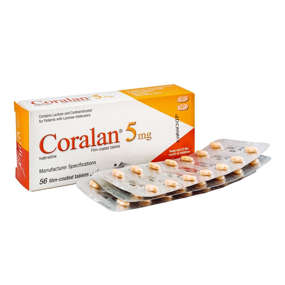 CORALAN 5 MG 56 FILM TABLET 1 CORALAN 5 MG 56 FILM TABLET 20607