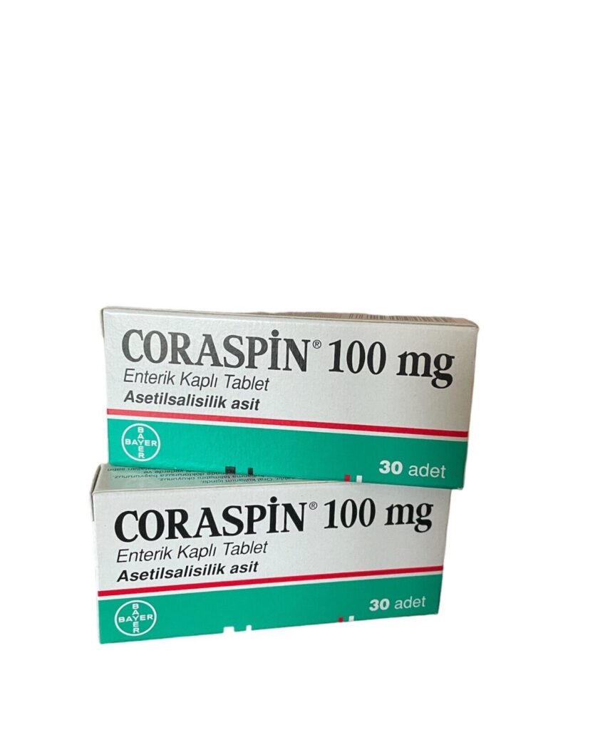 CORASPIN 100 MG 30 TABLET 1 CORASPIN 100 MG 30 TABLET 20609