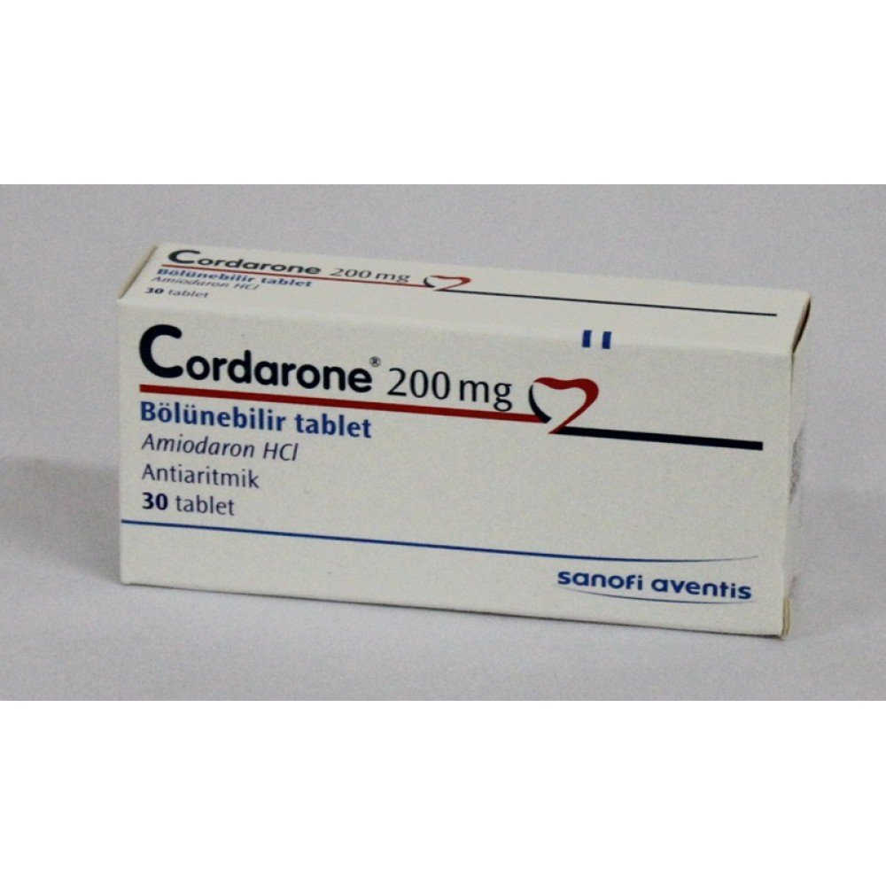 CORDARONE BT 200 MG 30 TABLET 1 CORDARONE BT 200 MG 30 TABLET 20612