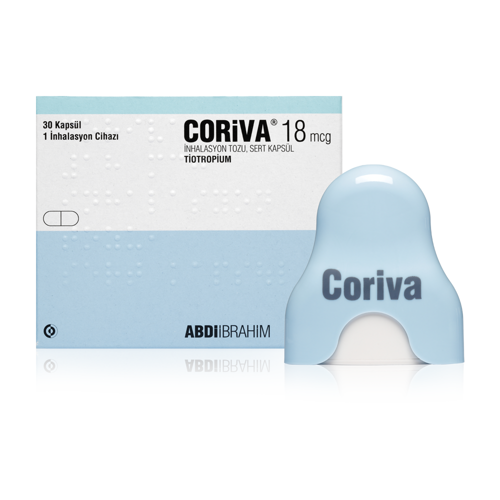 CORIVA 18 MCG INHALASYON TOZU, SERT KAPSÜL (30 KAPSUL) 1 CORIVA 18 MCG INHALASYON TOZU SERT KAPSUL 30 KAPSUL 20615