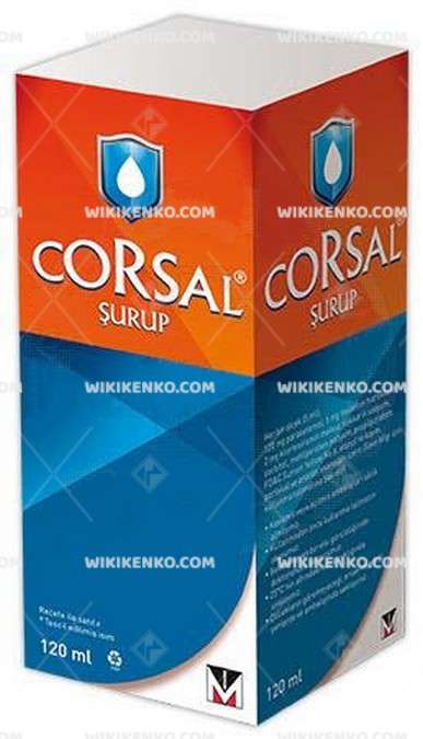 CORSAL 120 ML SURUP 1 CORSAL 120 ML SURUP 20620