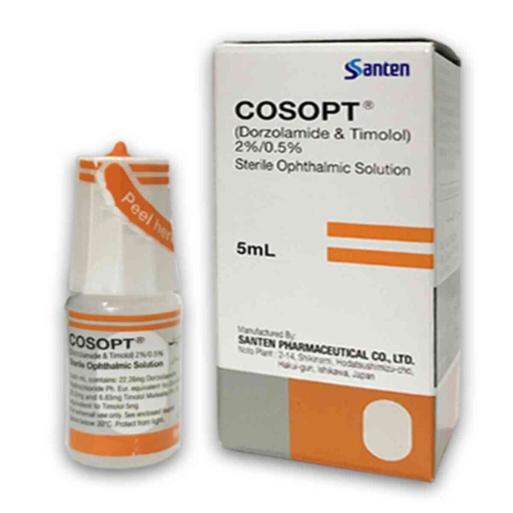 COSOPT 5 ML SOLUSYON 1 COSOPT 5 ML SOLUSYON 28634