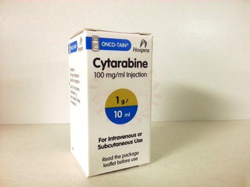 CYTARABINE DBL 100 MG 10 FLAKON 1 CYTARABINE DBL 100 MG 10 FLAKON 28719