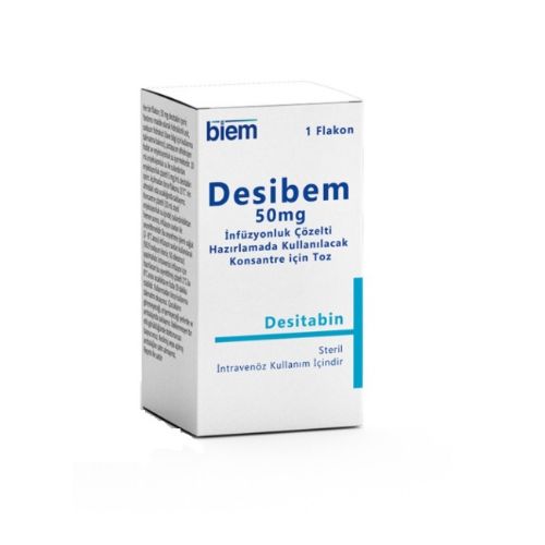 DACOGEN 50 MG IV KONSANTRE INFUZYONLUK COZELTI ICIN TOZ 1 DACOGEN 50 MG IV KONSANTRE INFUZYONLUK COZELTI ICIN TOZ 20696