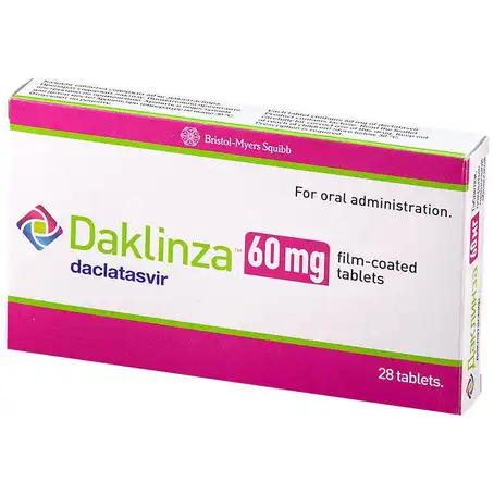 DAKLINZA 60 MG 28 TABLET 1 DAKLINZA 60 MG 28 TABLET 28724
