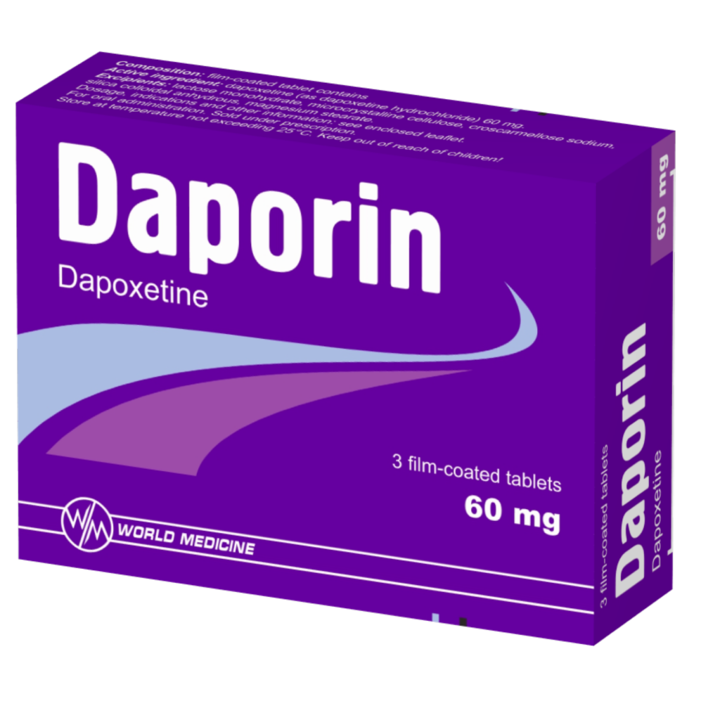 DAPORIN 60 MG FILM KAPLI TABLET (3 TABLET) 1 DAPORIN 60 MG FILM KAPLI TABLET 3 TABLET 20712