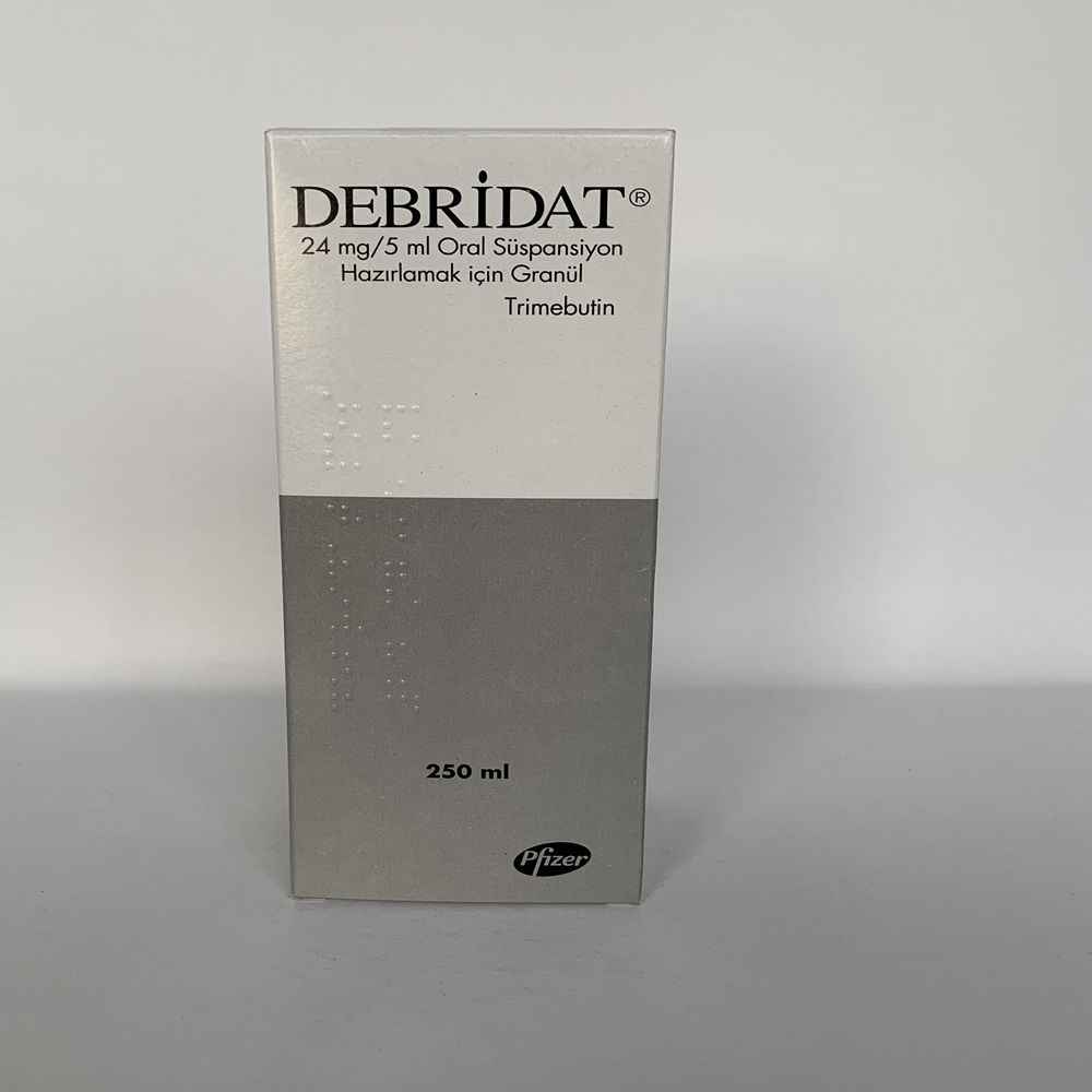 DEBRIDAT 24 MG/5 ML ORAL SUSPANSIYON HAZIRLAMAK ICIN GRANUL 250 ML 1 DEBRIDAT 24 MG 5 ML ORAL SUSPANSIYON HAZIRLAMAK ICIN GRANUL 250 ML 26694