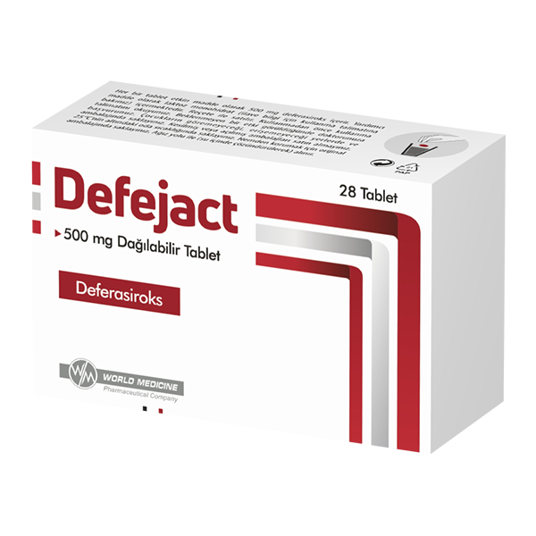 DEFEJACT 500 MG DAGILABiLiR TABLET (28 TABLET) 1 DEFEJACT 500 MG DAGILABiLiR TABLET 28 TABLET 20736