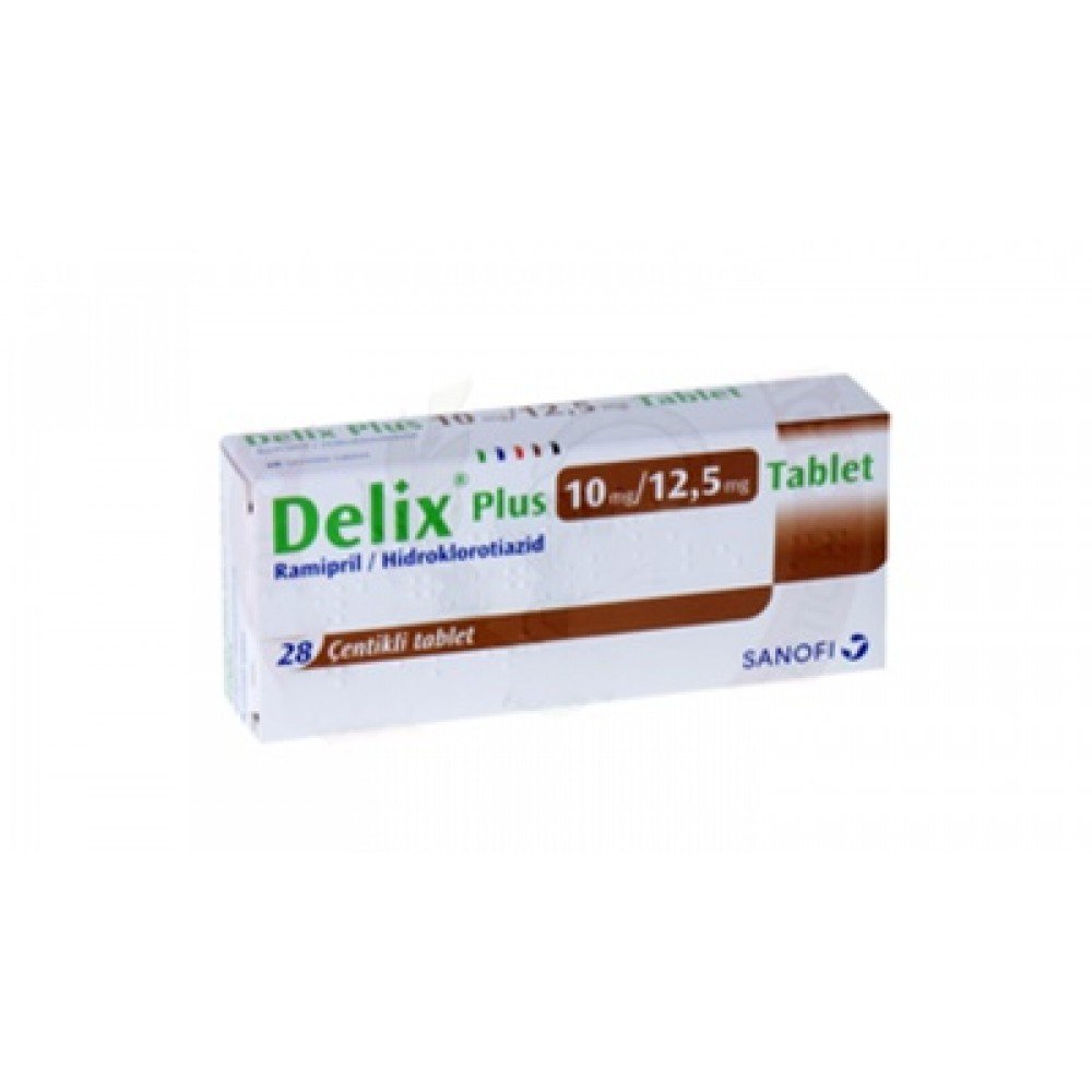 DELIX PLUS 10 MG/12,5 MG 28 TABLET 1 DELIX PLUS 10 MG 125 MG 28 TABLET 20783