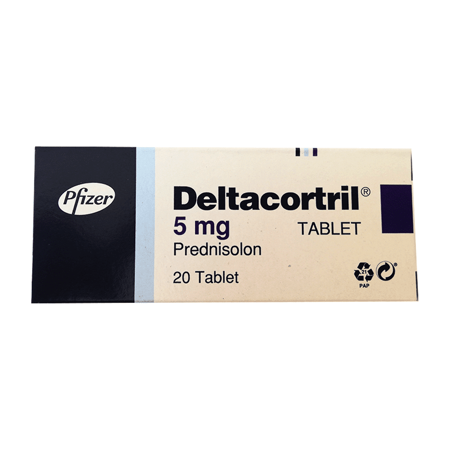 DELTACORTRIL 5 MG 20 TABLET 1 DELTACORTRIL 5 MG 20 TABLET 20794