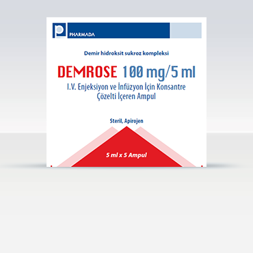 DEMROSE 100 MG/5 ML IV ENJEKSIYON VE INFUZYON ICIN KONSANTRE COZELTI ICEREN 5 AMPUL 1 DEMROSE 100 MG 5 ML IV ENJEKSIYON VE INFUZYON ICIN KONSANTRE COZELTI ICEREN 5 AMPUL 28812