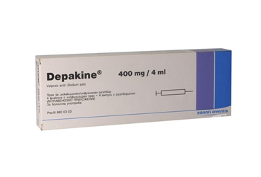 DEPAKIN 400MG/4ML ENJ. SOL. 4FLAKON+4 COZUCU AMPUL 1 DEPAKIN 400MG 4ML ENJ. SOL. 4FLAKON4 COZUCU AMPUL 28826
