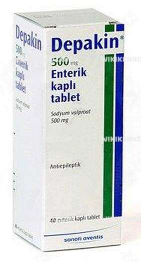 DEPAKIN 500 MG 40 ENTERIK KAPLI TABLET 1 DEPAKIN 500 MG 40 ENTERIK KAPLI TABLET 28828
