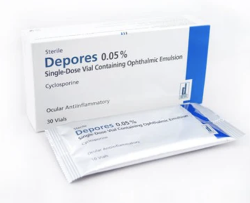 DEPORES %0,05 OFTALMIK EMULSIYON ICEREN TEK DOZLUK 30 FLAKON 1 DEPORES 005 OFTALMIK EMULSIYON ICEREN TEK DOZLUK 30 FLAKON 20819