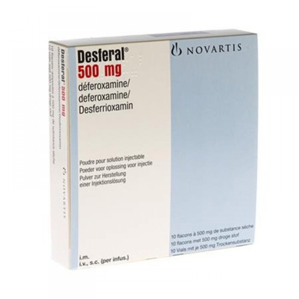 DESFERAL 500 MG 10 FLAKON 1 DESFERAL 500 MG 10 FLAKON 28854