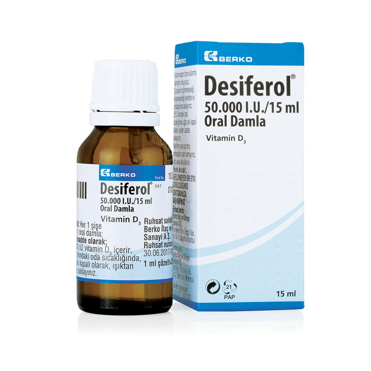 DESIFEROL 50000 IU/ 15 ML ORAL DAMLA 1 DESIFEROL 50000 IU 15 ML ORAL DAMLA 28859