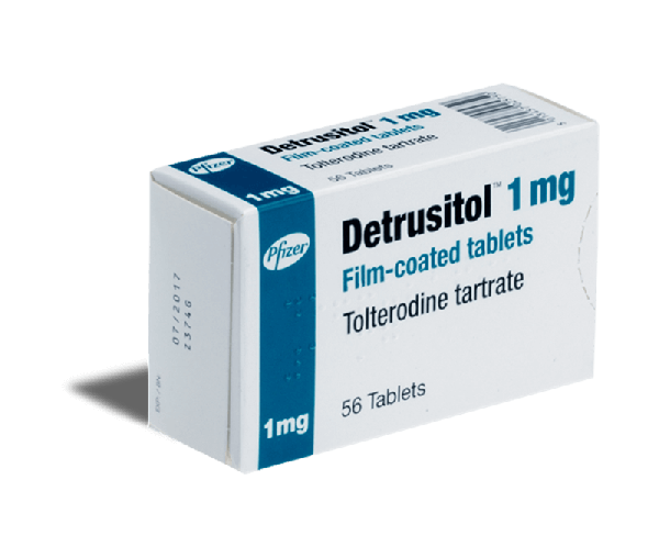 DETRUSITOL 1 MG 56 TABLET 1 DETRUSITOL 1 MG 56 TABLET 20877