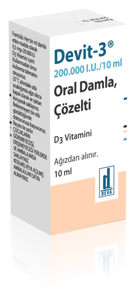 DEVIT-3 200.000 IU/ 10 ML ORAL DAMLA, COZELTI 1 DEVIT 3 200.000 IU 10 ML ORAL DAMLA COZELTI 20889