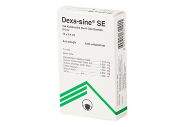 DEXA-SINE SE %0.1 TEK KULLANIMLIK GOZ DAMLASI, COZELTI (10 ADET) 1 DEXA SINE SE 0.1 TEK KULLANIMLIK GOZ DAMLASI COZELTI 10 ADET 28902