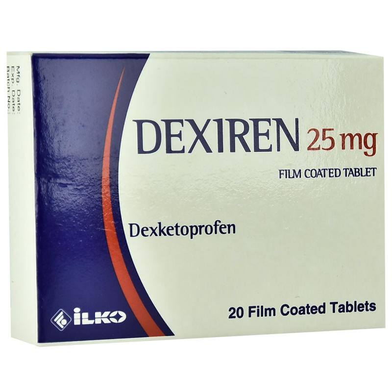 DEXIREN 25 MG 20 FILM KAPLI TABLET 20902
